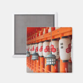 Lantaarns in Itsukushima Shrine Magneet (Voorkant / Achterkant)