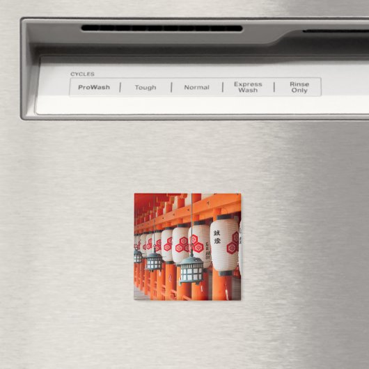 Lantaarns in Itsukushima Shrine Magneet (Insitu (Vaatwasser))