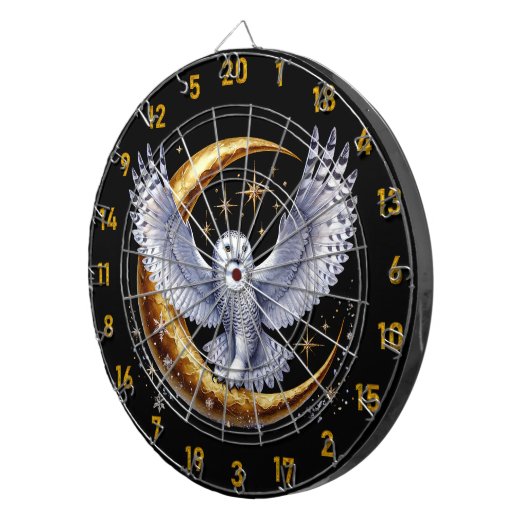 Lantaarns, lachjes en scherpe worpen dartbord (Voorkant Rechts)