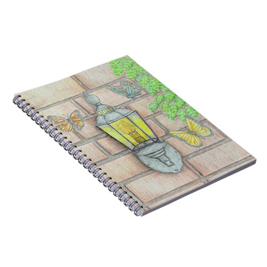 Lantaarns licht notitieboek (Rechterzijde)