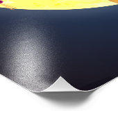 Lantaarns, maan en Mooncakes Foto Afdruk (Hoek)