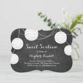 Lantaarns op uitnodiging van Chalk Sweet Sixteen (Staand voorkant)