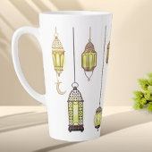Lantaarns Ramadan Mubarak Oriëntaals Arabisch Mosl Latte Mok
