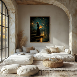 Lantaarns van verlangen canvas afdruk