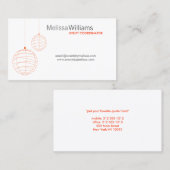 LANTAARNS-Visitekaartje Visitekaartje (Voorkant / Achterkant)