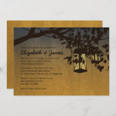  Lantaarns Wedding Invitations Kaart (Voorkant / Achterkant)
