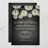 Lantaarns Wedding Invitations Kaart (Voorkant / Achterkant)
