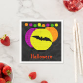 Lantaarns & Zwarte Vleermuis Halloween Servetten (Insitu)