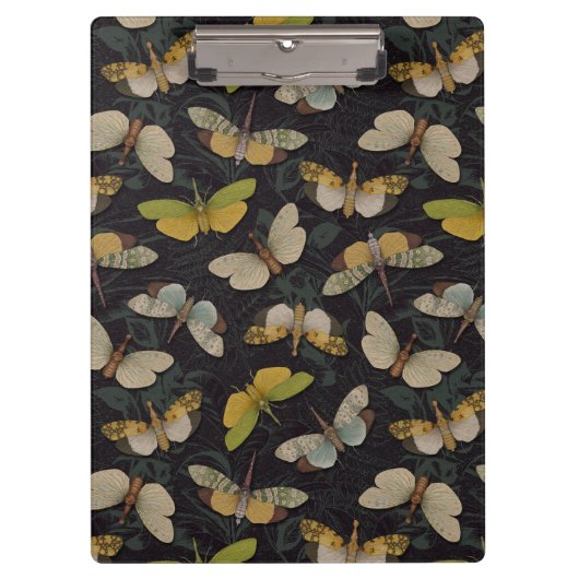 Lantaarnvliegen - Pyrops Candelaria & Andere Plant Klembord (Voorkant)