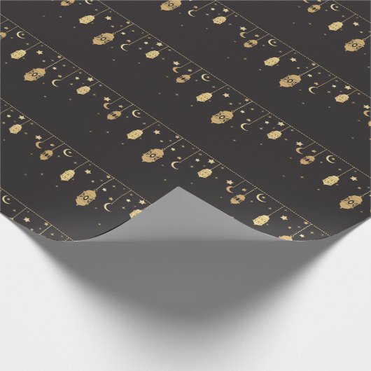 lantaarnwikkelpapier cadeaupapier (Hoek)