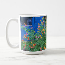 Lantana bloemen koffiemok