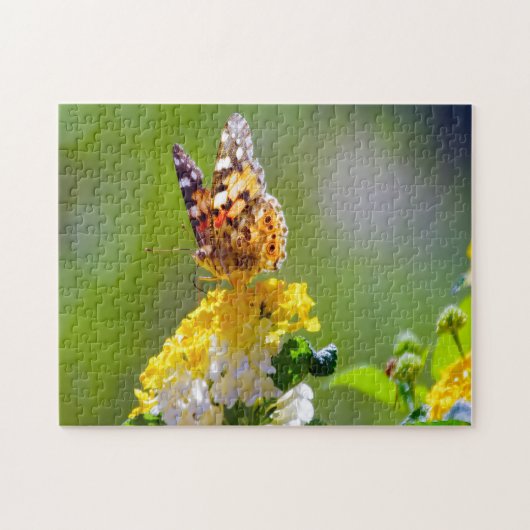 Lantana Butterfly Legpuzzel (Horizontaal)
