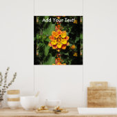Lantana Desert Flower Poster (Keuken)