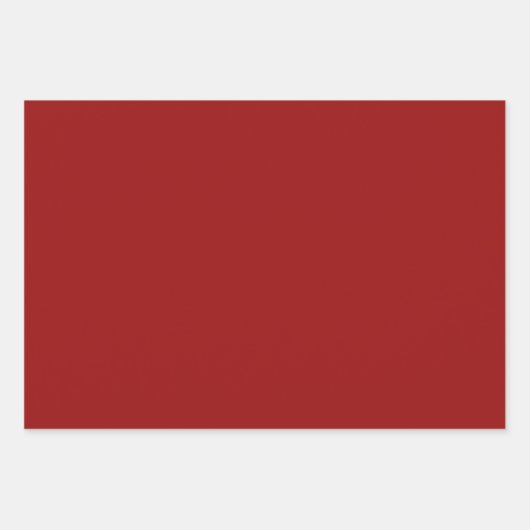 Lantana Floral Red Design Inpakpapier Vel (Voorkant 3)