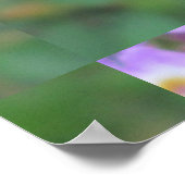 Lantana Plant Paarse Floral Poster (Hoek)