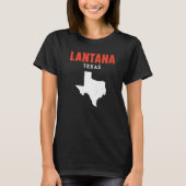Lantana Texas Verenigde Staten State America Trave T-shirt (Voorkant)