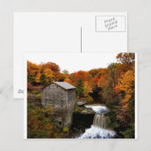 Lanterman's Mill in de herfst Briefkaart (Voorkant / Achterkant)
