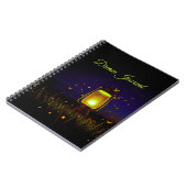Lantern and fireflies Dream Journal Notitieboek (Linkerzijde)