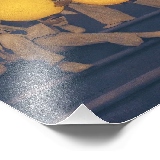 Lantern Bearers | Maxfield Parrish | Foto Afdruk (Hoek)