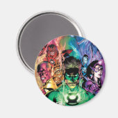 Lantern Corps Group met kleuren Magneet (Voorkant / Achterkant)