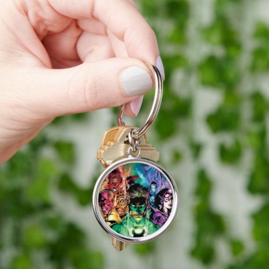 Lantern Corps Group met kleuren Sleutelhanger (Hand)