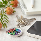 Lantern Corps Group met kleuren Sleutelhanger (Zijkant)