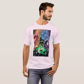 Lantern Corps Group met kleuren T-shirt (Voorkant volledig)