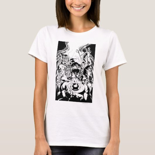 Lantern Corps Group Shot T-shirt (Voorkant)