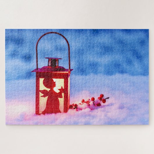 Lantern en Angel Puzzle Legpuzzel (Horizontaal)