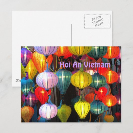 Lantern Festival Hoi An Vietnam Briefkaart (Voorkant / Achterkant)