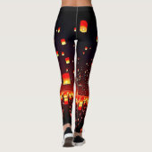 Lantern Festival Night Glow Artwork Leggings (Achterkant)