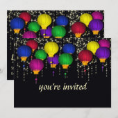 Lantern Festival uitnodiging (Voorkant / Achterkant)