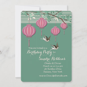 Lantern Invitation Kaart