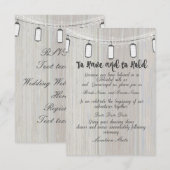 lantern Invites Kaart (Voorkant / Achterkant)