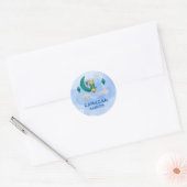 Lantern Islamic Ramadan kareem Round Sticker (Envelop)