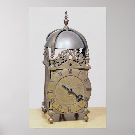 Lantern klok poster (Voorkant)