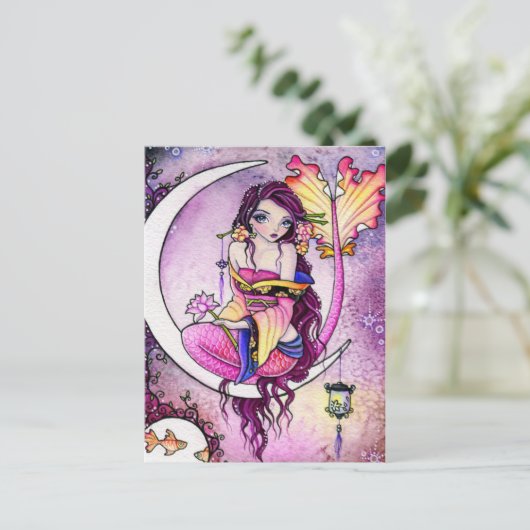 Lantern Night - Briefkaart (Staand voorkant)