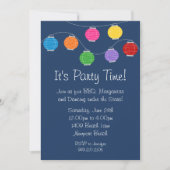 Lantern Party Invitation Kaart (Voorkant)