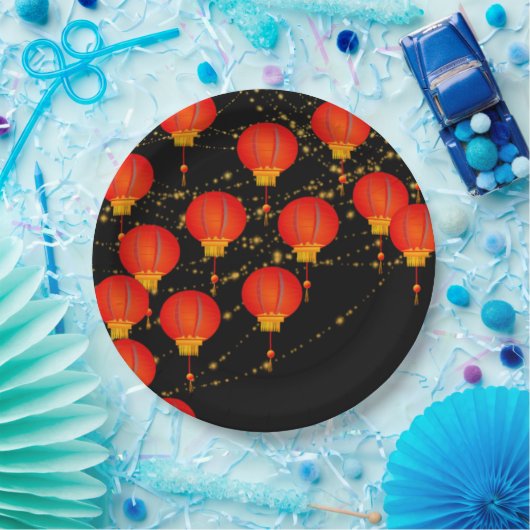 Lantern Sky Papieren Bordje (Feest)