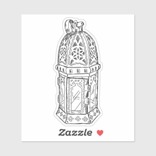 Lantern Sticker (Vel)