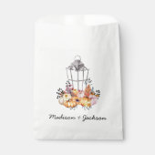 Lantern Waterverf najaar op maat Bedankzakje (Voorkant)