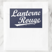 Lanterne Rouge Cycling Club Rechthoekige Sticker (Tas)
