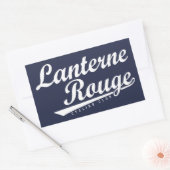 Lanterne Rouge Cycling Club Rechthoekige Sticker (Envelop)