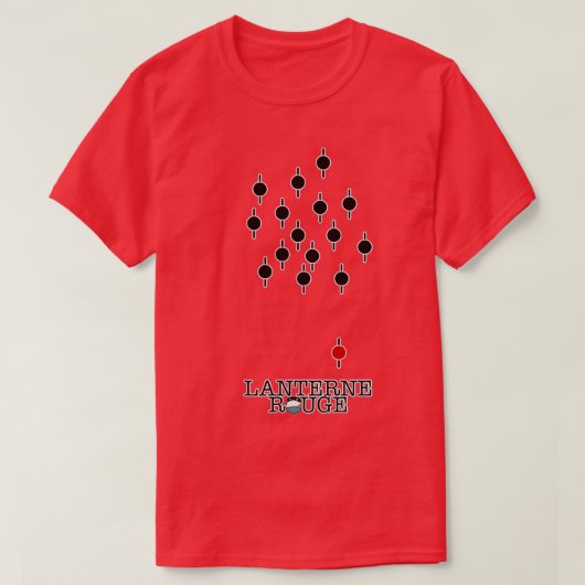 Lanterne Rouge T-shirt (Design voorkant)