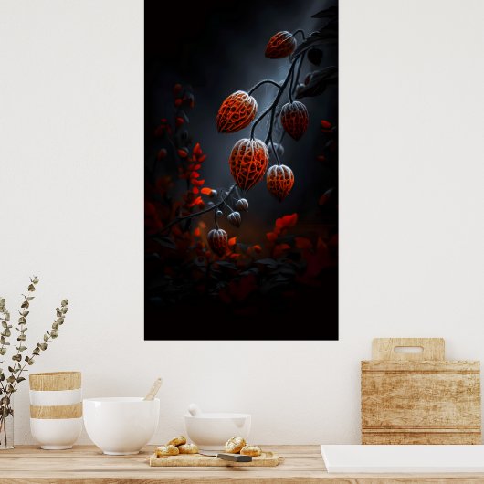 Lanterns in the Gloom Poster (Keuken)