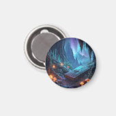 Lanterns, Mushrooms, and a Book Magneet (Voorkant / Achterkant)