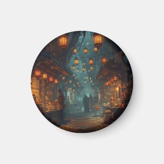 Lanterns of the Forgotten Alley Magneet (Voorkant)