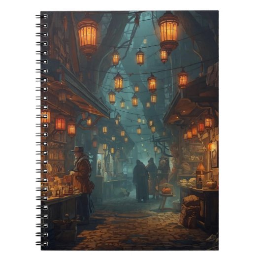 Lanterns of the Forgotten Alley Notitieboek (Voorkant)