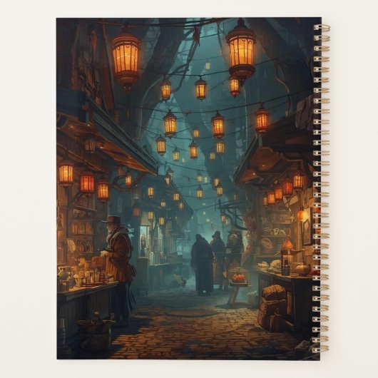 Lanterns of the Forgotten Alley Planner (Achterkant)