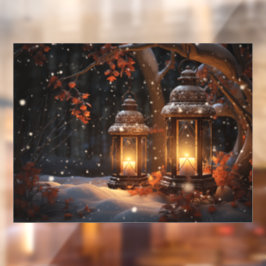 Lanterns Raamsticker